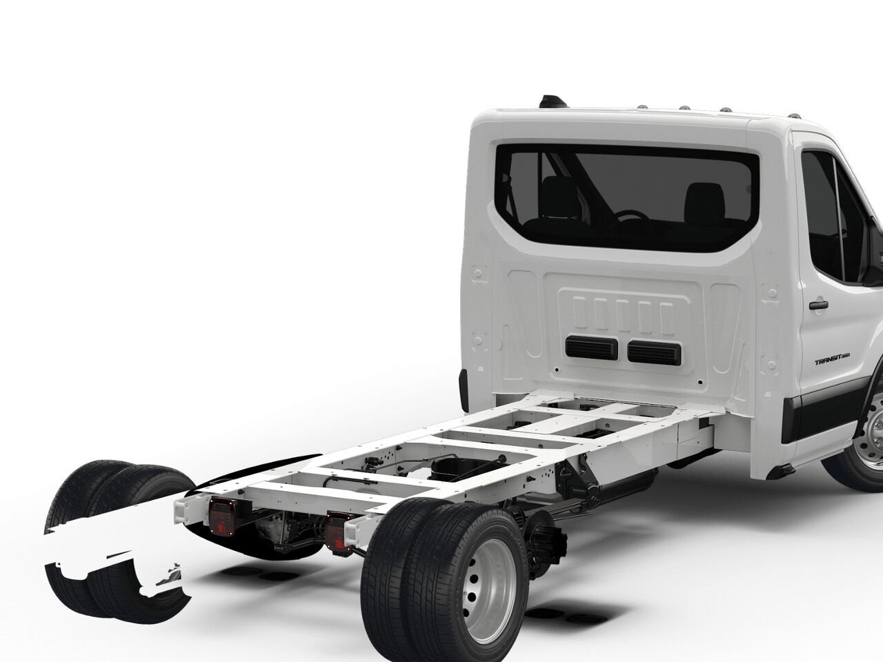 2026 Ford Transit Chassis Cab Oxford White Saint-Jérôme - photo #2