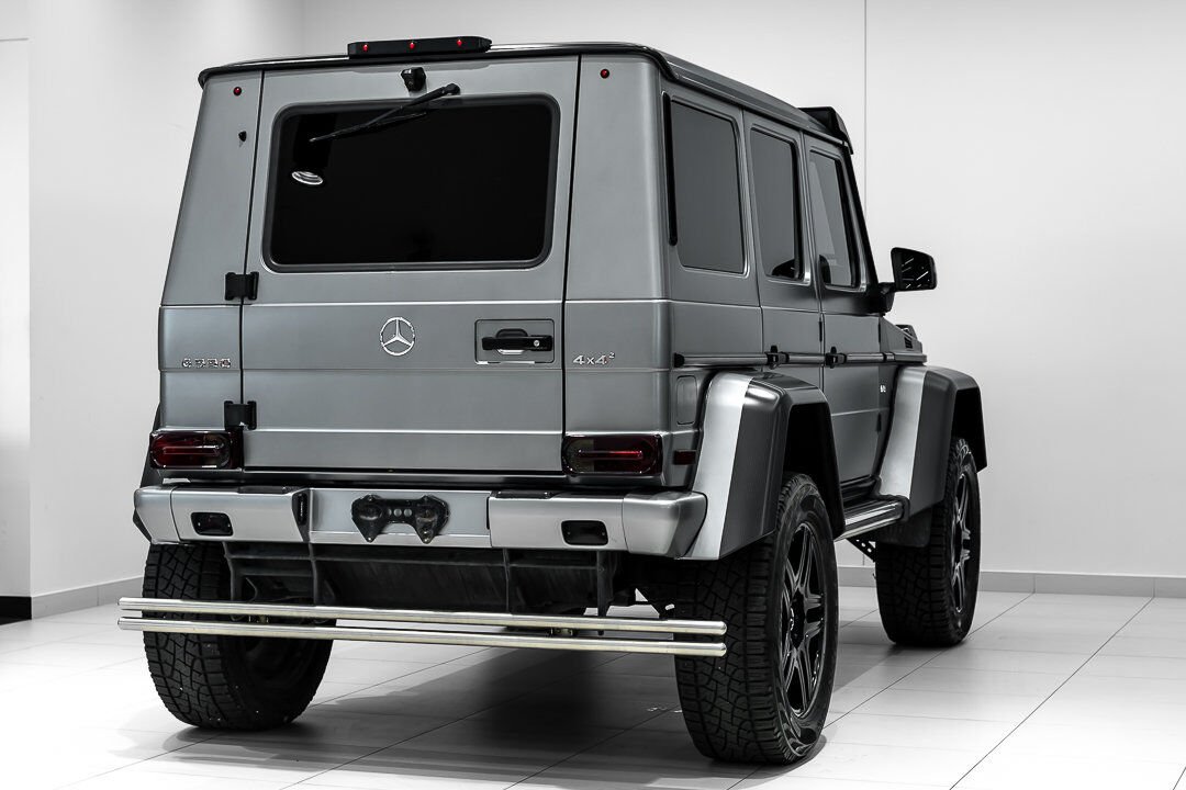 Mercedes-Benz G-Class 2018 Gris Saint-Eustache - photo #4