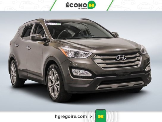 2014 Hyundai Santa Fe Limited CUIR TOIT NAV BLUETOOTH CAMÉRA MAGS Grey