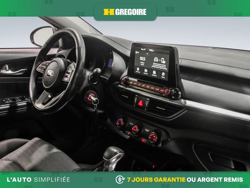 Kia Forte 822117 | EX AUTO AC GR ELECT MAGS CAM RECUL BLEUTOOTH 2019 Noir Laval - photo #30