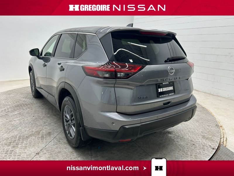 Nissan Rogue VY3671 | S AWD CARPLAY CAMERA A PARTIR DE 2.99% 2024 Gris Laval - photo #8