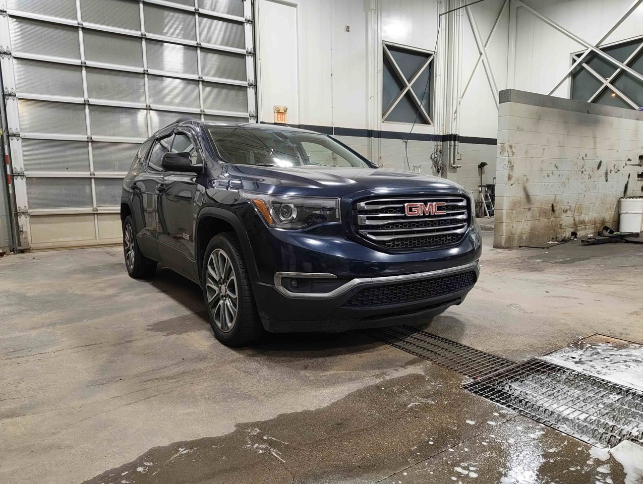 2017 GMC Acadia AWD 4dr SLT w/SLT-1 Blue Sherwood Park - photo #2