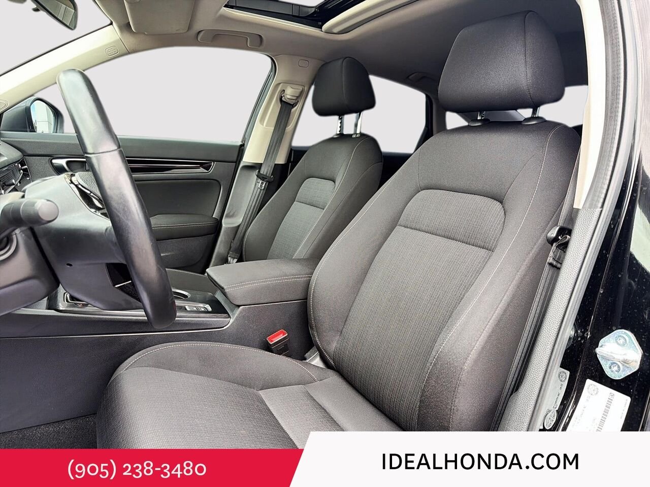 2022 Honda Civic Sedan Black Mississauga - photo #8