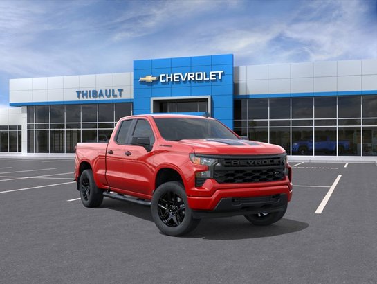 CHEVROLET Silverado 1500 Custom cabine double 4RM 147 po 2026 ROUGE ARDENT