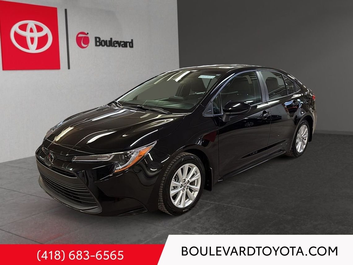 2025 Toyota Corolla 531715-47 | LE CVT Midnight Black Metallic Québec - photo #0