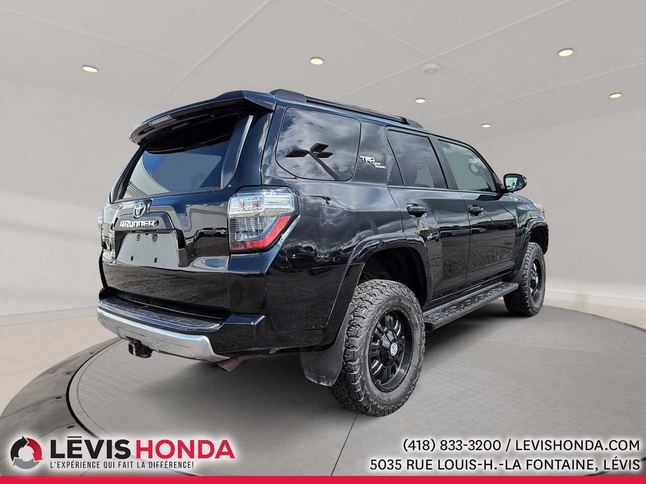 2019 Toyota 4RUNNER TRD OFF ROAD 4WD TRD OFF ROAD Black Lévis - photo #9