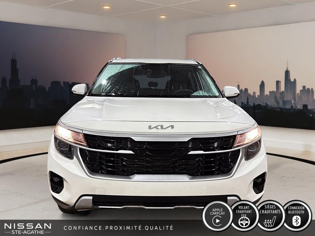 2024 Kia Seltos LX Traction Intégrale White Saint-Jérôme - photo #1