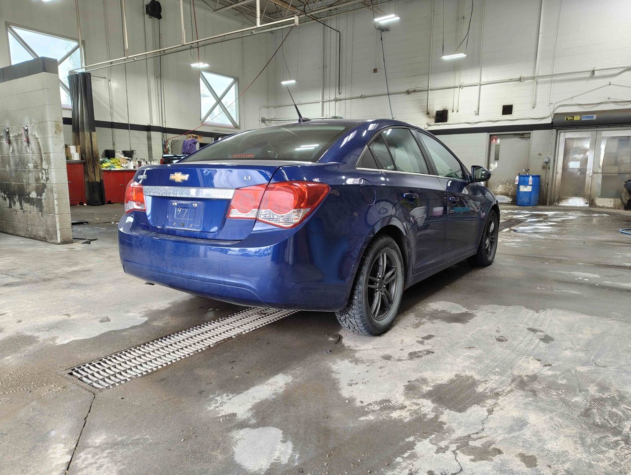 2012 Chevrolet Cruze 4dr Sdn LT Turbo+ w/1SB Blue Sherwood Park - photo #5