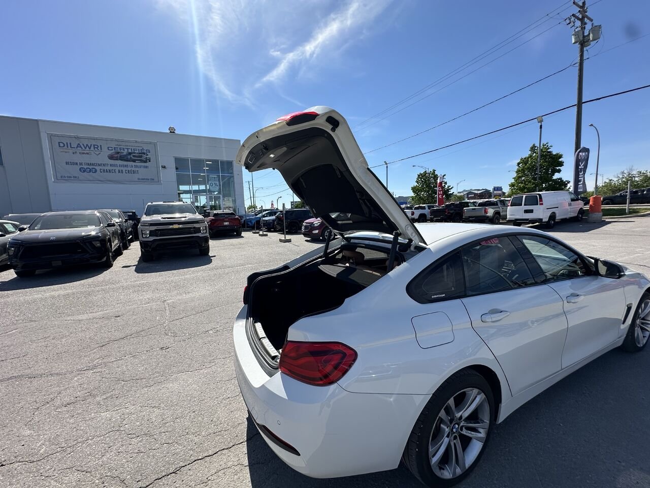 BMW 430XI GRAN COUPE 430i xDrive Gran Coupé 2018 Blanc Ottawa & Gatineau - photo #26