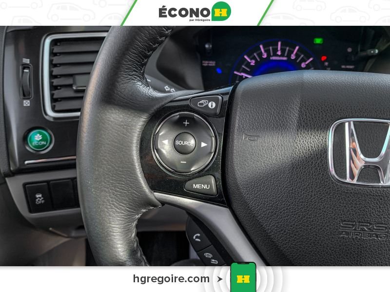2015 Honda Civic Silver Blainville - photo #10