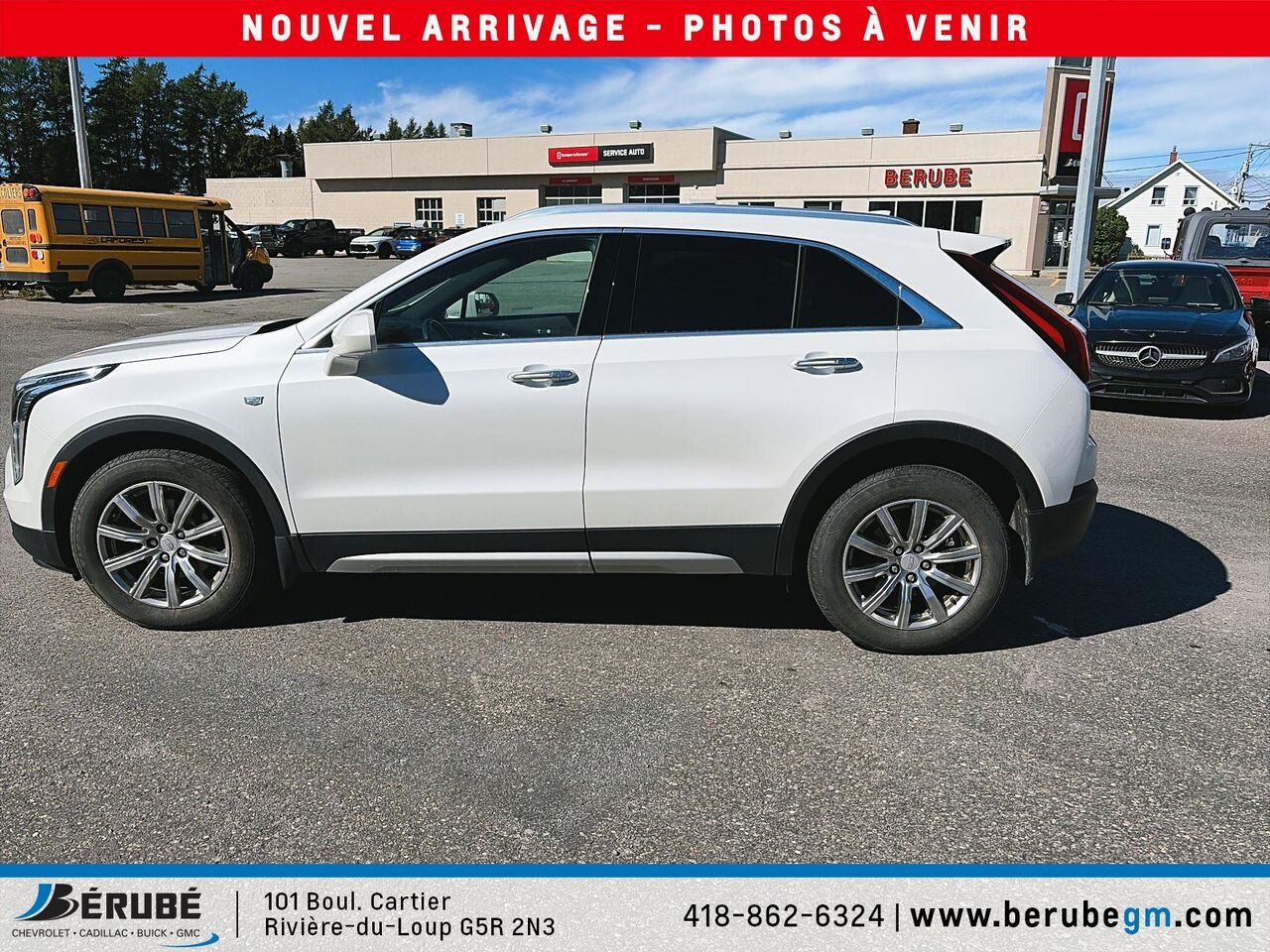 2019 CADILLAC XT4 AWD White Rivière-du-Loup - photo #4