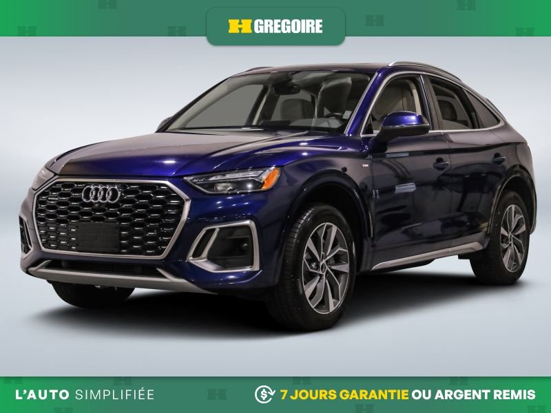 Audi Q5 2022 Bleu Blainville - photo #2