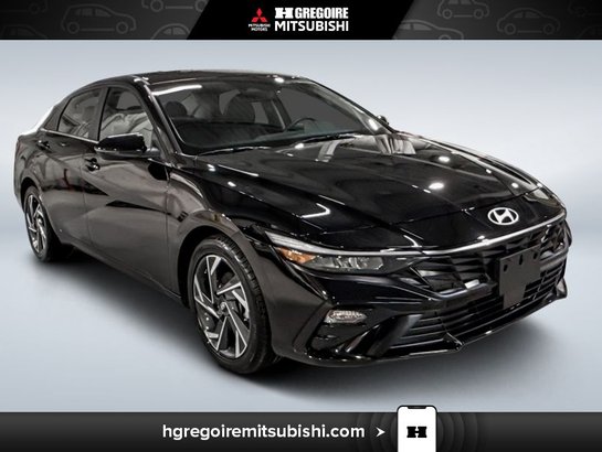 2025 Hyundai Elantra Luxury *Mags * Caméra * Carplay * Toit Black
