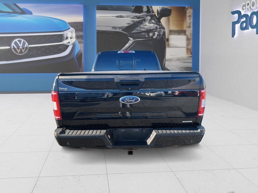 Ford F-150 XLT cabine SuperCrew 4RM caisse de 6,5 pi 2018 Noir