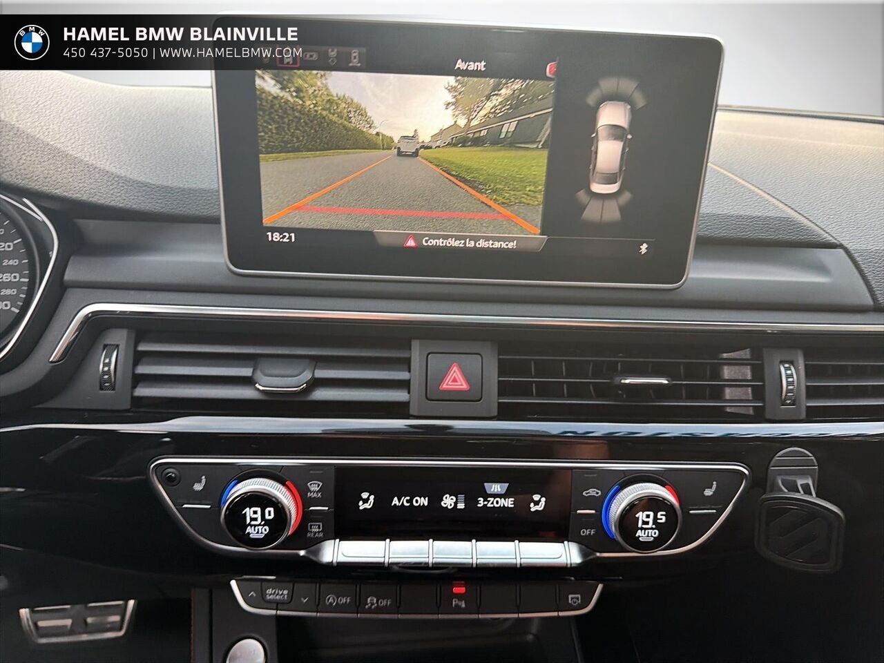 Audi berline A4 Progressiv 2.0 TFSI quattro S tronic 2018 Blanc Blainville - photo #13