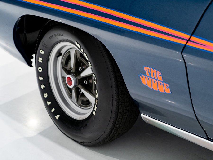 1970 Pontiac GTO The Judge Matching# Ram Air III 4-speed PHS documentation **PRICE IN USD** Blue