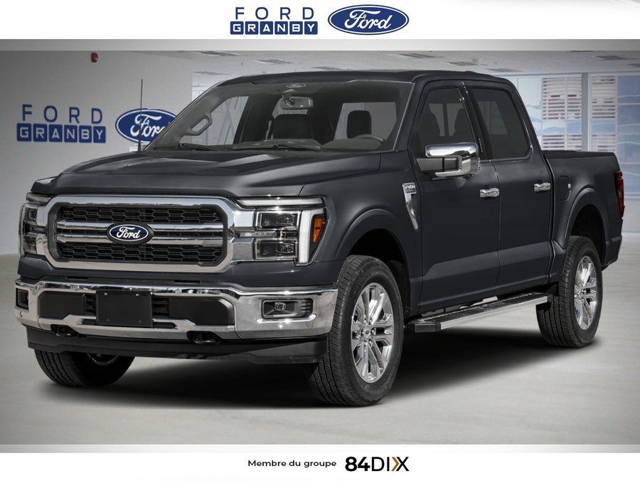 Ford F-150 LARIAT cabine SuperCrew 4RM caisse de 5,5 pi 2026 Noir agate métallisé