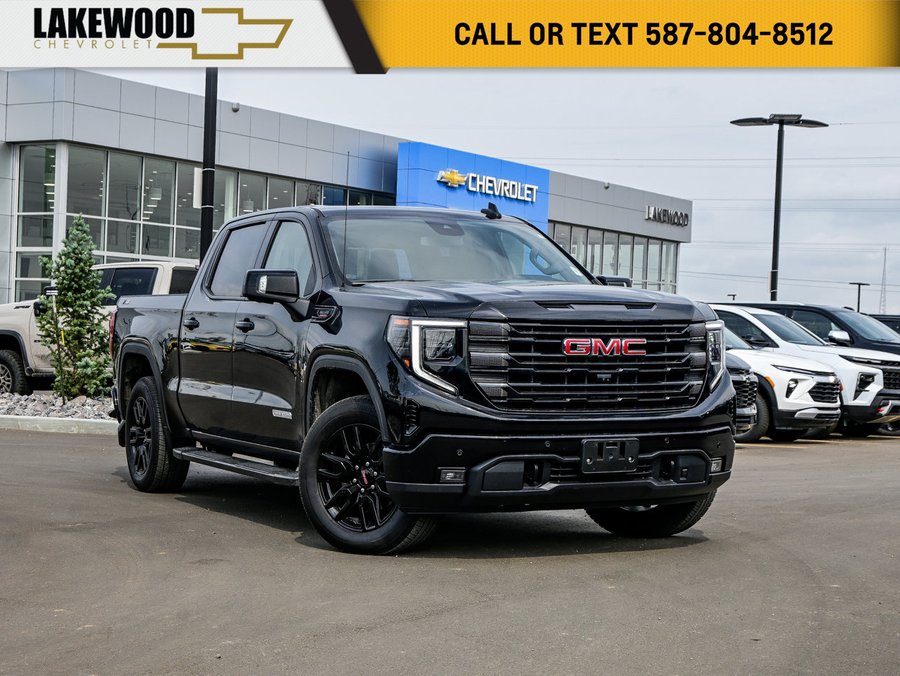 2024 GMC Sierra 1500 Elevation Premium 3.0L Duramax X31 | Power Sunroof Black