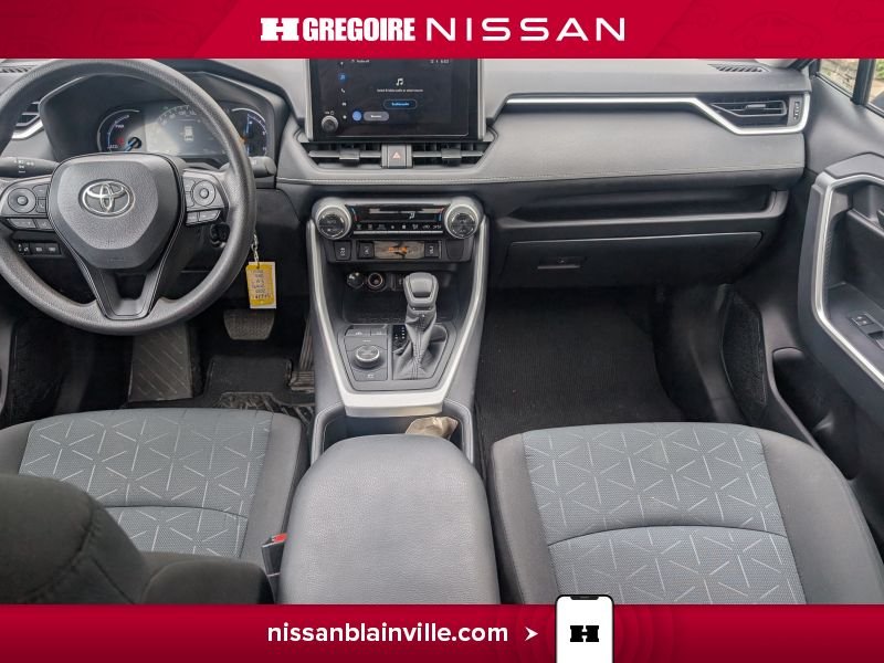 Toyota Rav 4 BE6381 | Hybrid LE ECONOMIQUE 5.5L/100 KM GR ELECTRIQUE 2025 Argent Laval - photo #17