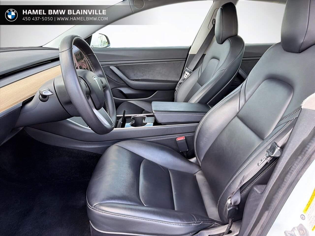 Tesla Model 3 Longue autonomie TI 2020 Blanc Blainville - photo #7