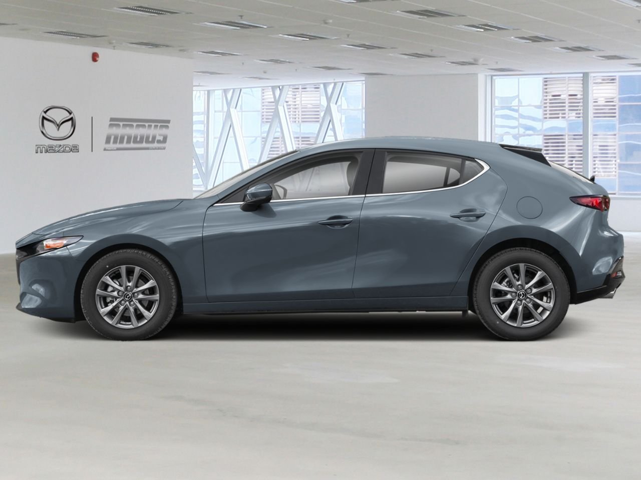 2026 MAZDA Mazda3 Sport GS TI i-ACTIV BA Polymetal Grey Metallic Gatineau - photo #1