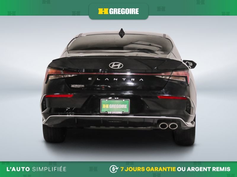 Hyundai Elantra 2025 Noir Saint-Eustache - photo #7