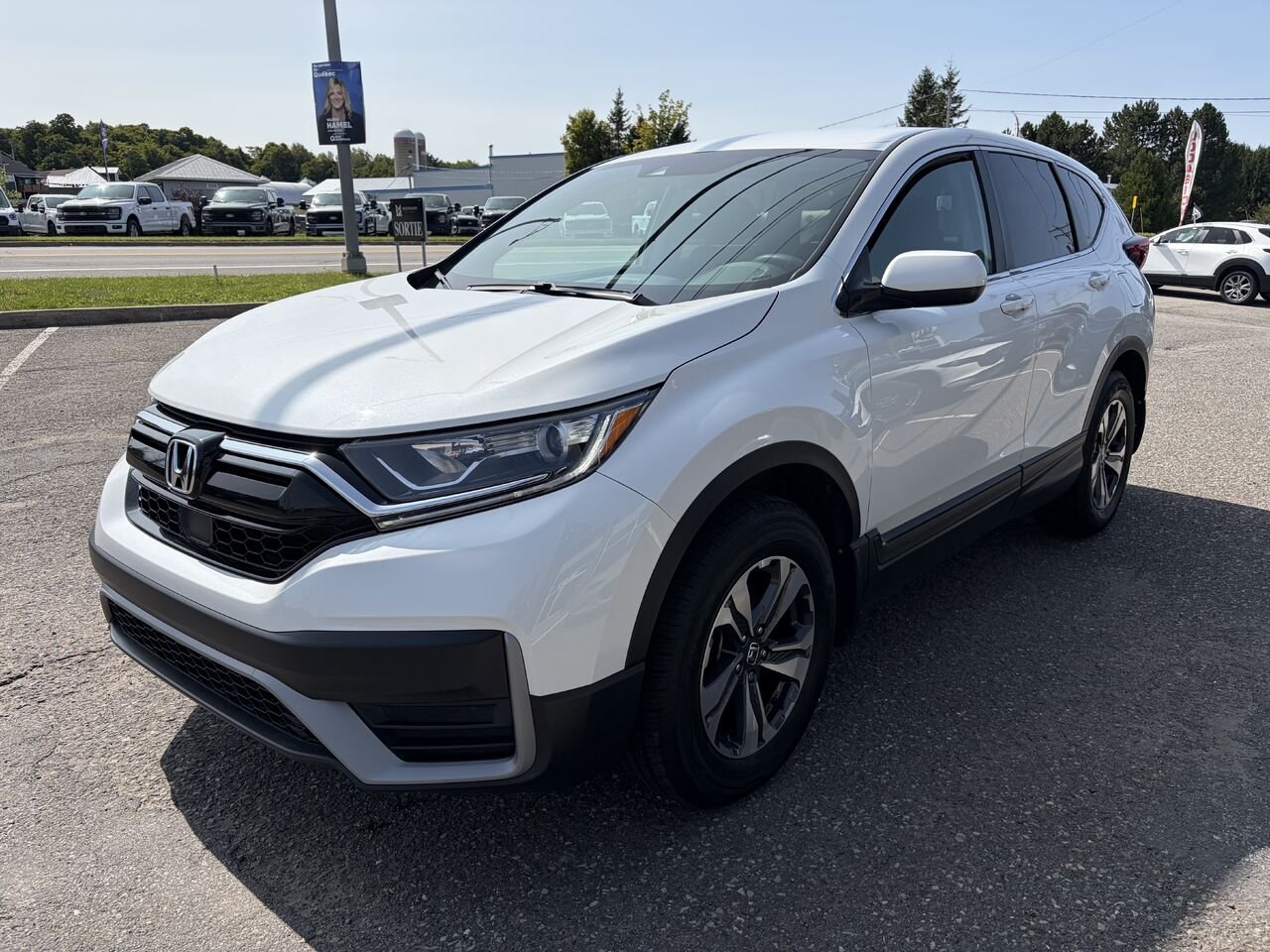 Honda CR-V LX Traction Intégrale 2021 Blanc Montmagny - photo #2