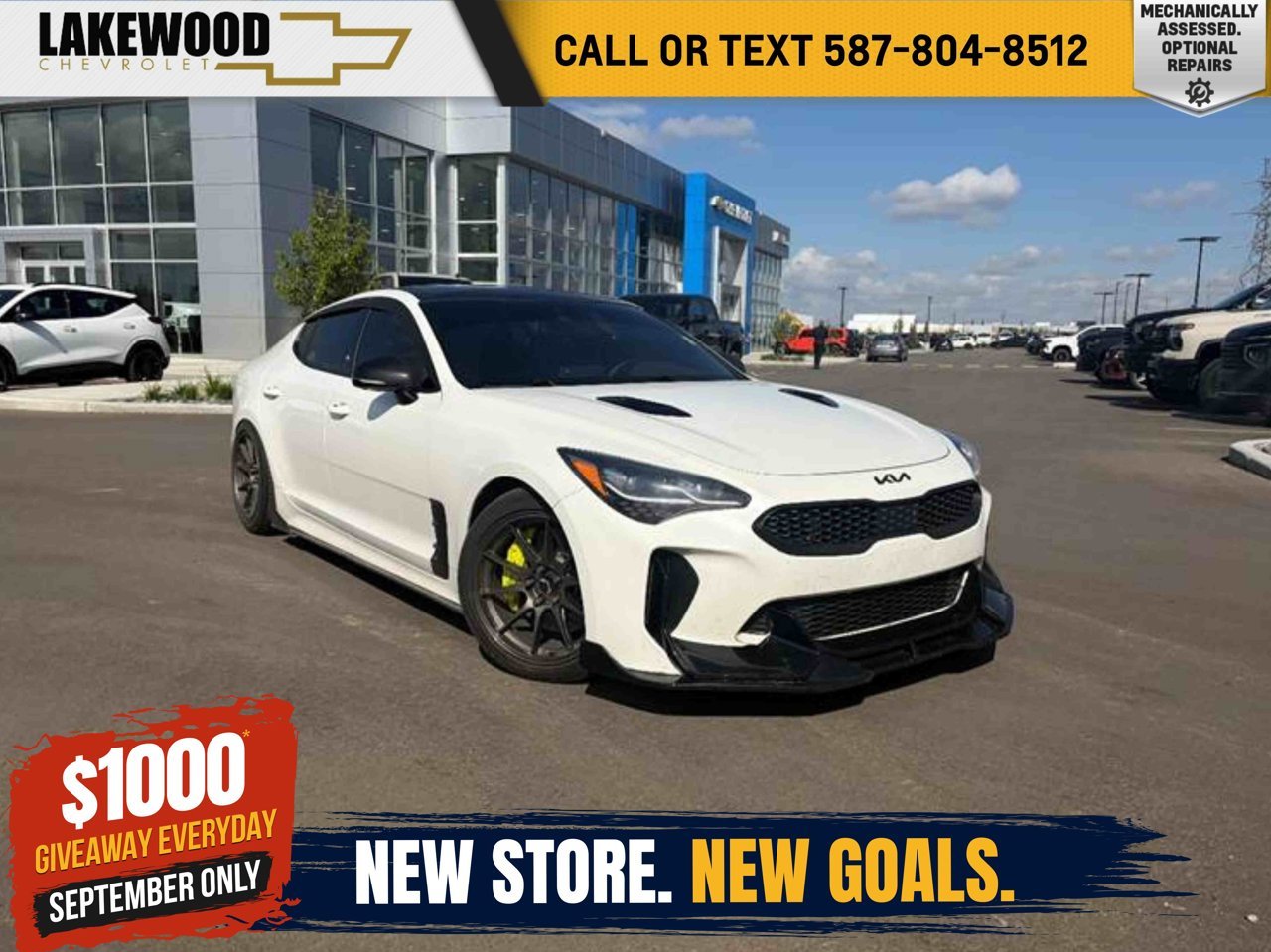 2019 Kia Stinger GT Limited AWD White Sherwood Park - photo #0