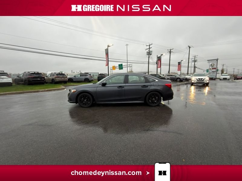 2022 Honda Civic Grey Blainville - photo #5