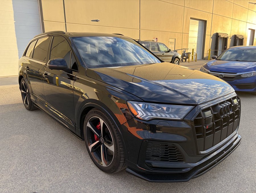 2021 Audi SQ7 Premium Plus | APR Tune | Carbon Fiber Intake | Maxton Design Body Kit | Diamond Stitching Seats Black