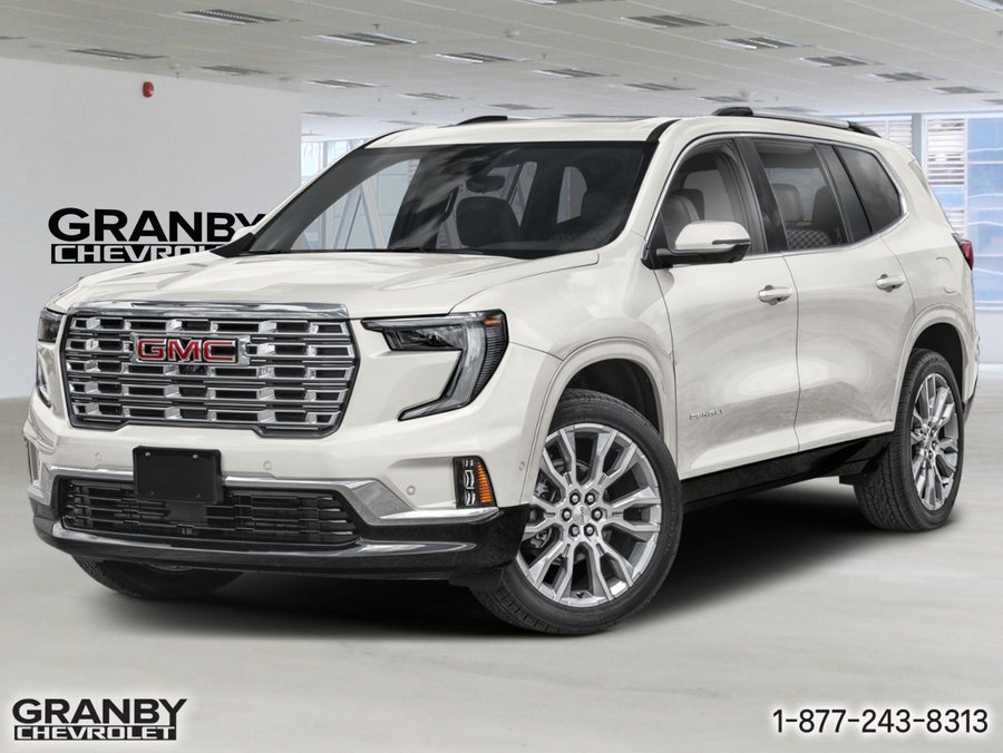 GMC Acadia ACADIA AWD DENALI ULTIMATE (5SD) 2027 BLANC GLACIER, TRIPLE COUCHE