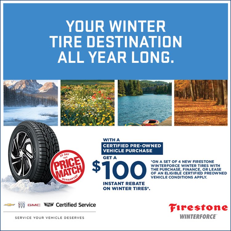 GM promo OCCASION PNEUS HIVER EN 1