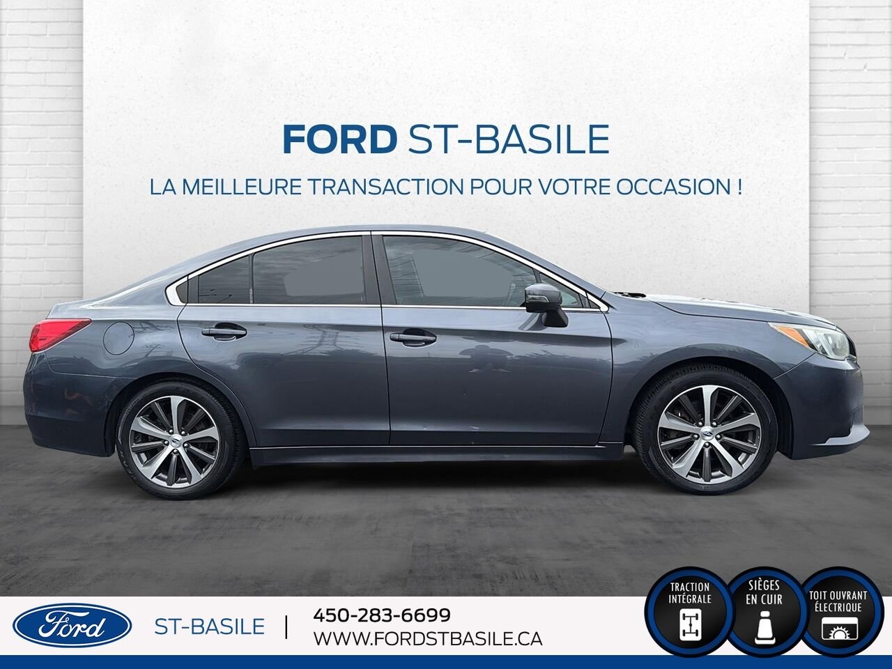 SUBARU LEGACY 2016 Bleu Saint-Basile-le-Grand - photo #8