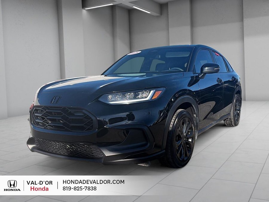 Honda HR-V Sport AWD ALL BLACK GARANTIE PROLONGÉE 2025 Noir