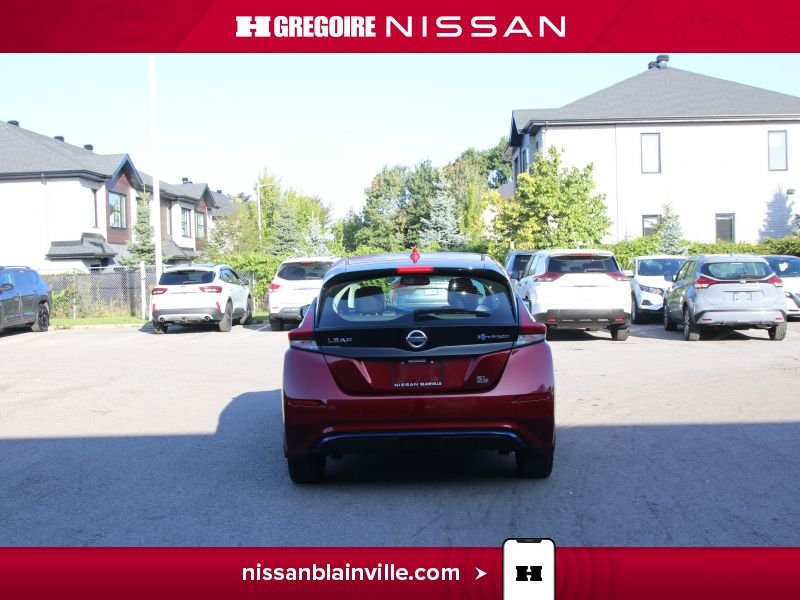 2019 Nissan Leaf Red Saint-Eustache - photo #7
