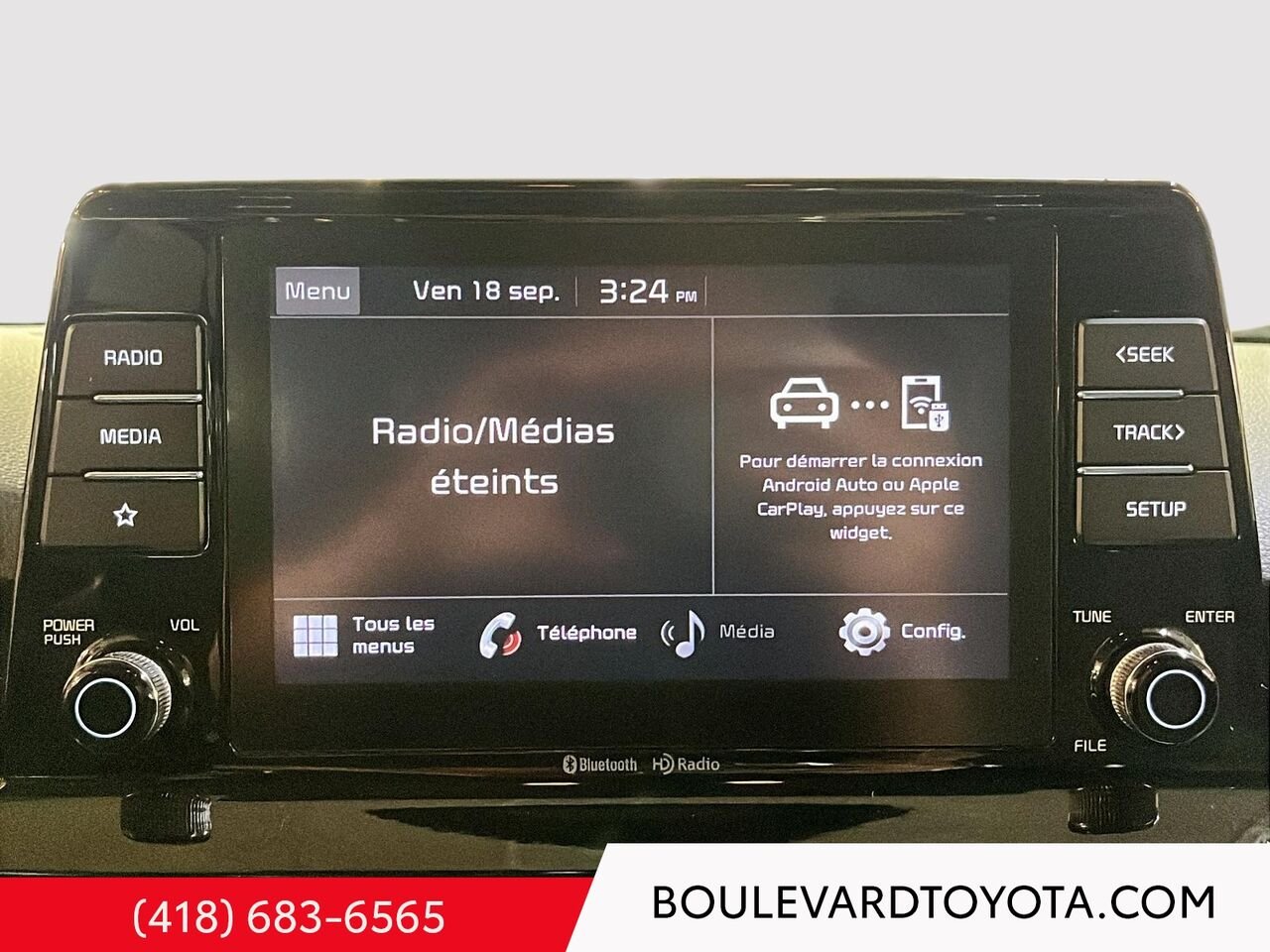 2023 Kia Seltos 100417A-10 | LX, AWD Blue Québec - photo #12