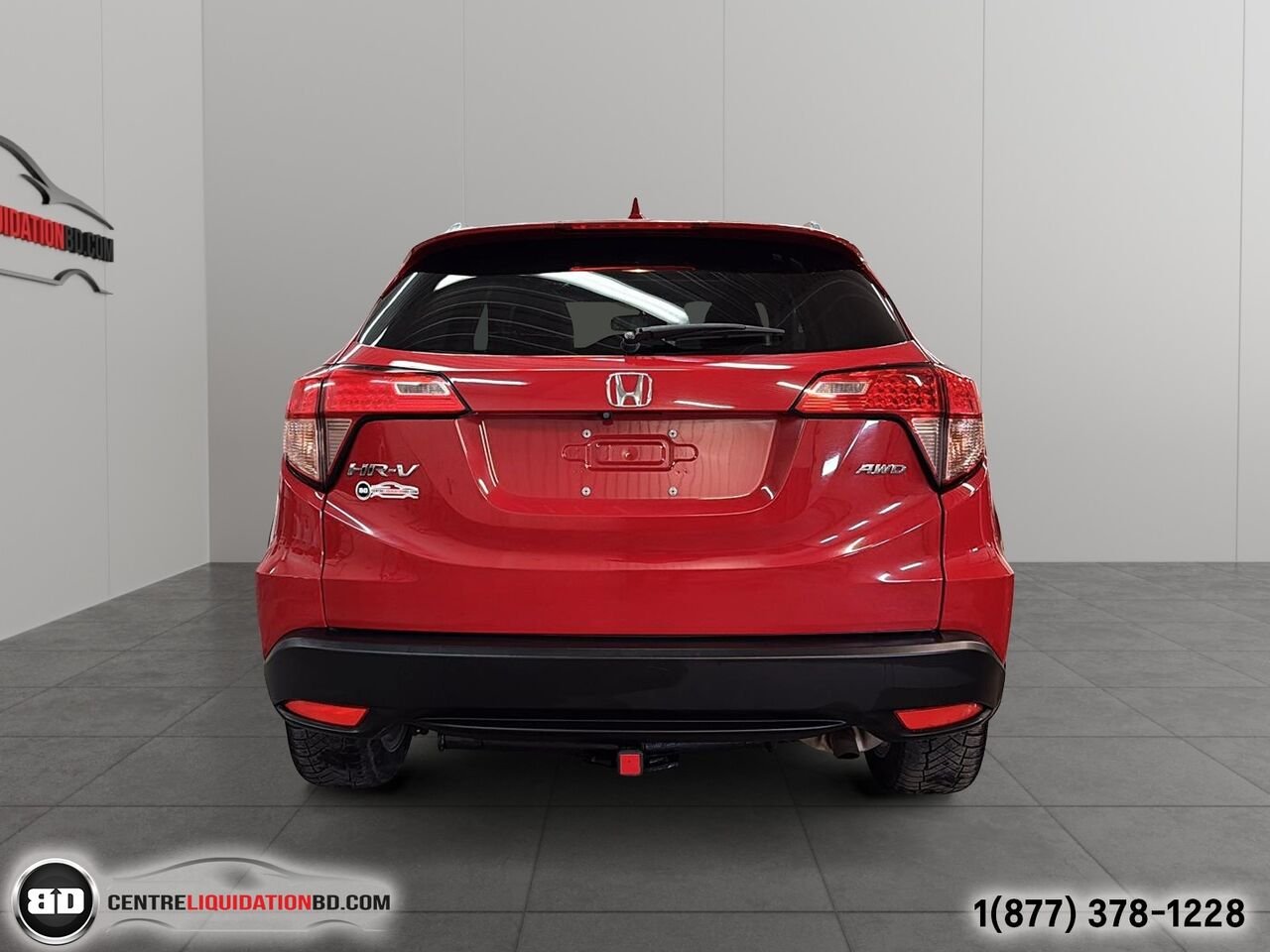 2016 Honda HR-V EX-L AWD CUIR TOIT OUVRANT | BD0229 Red Granby - photo #6
