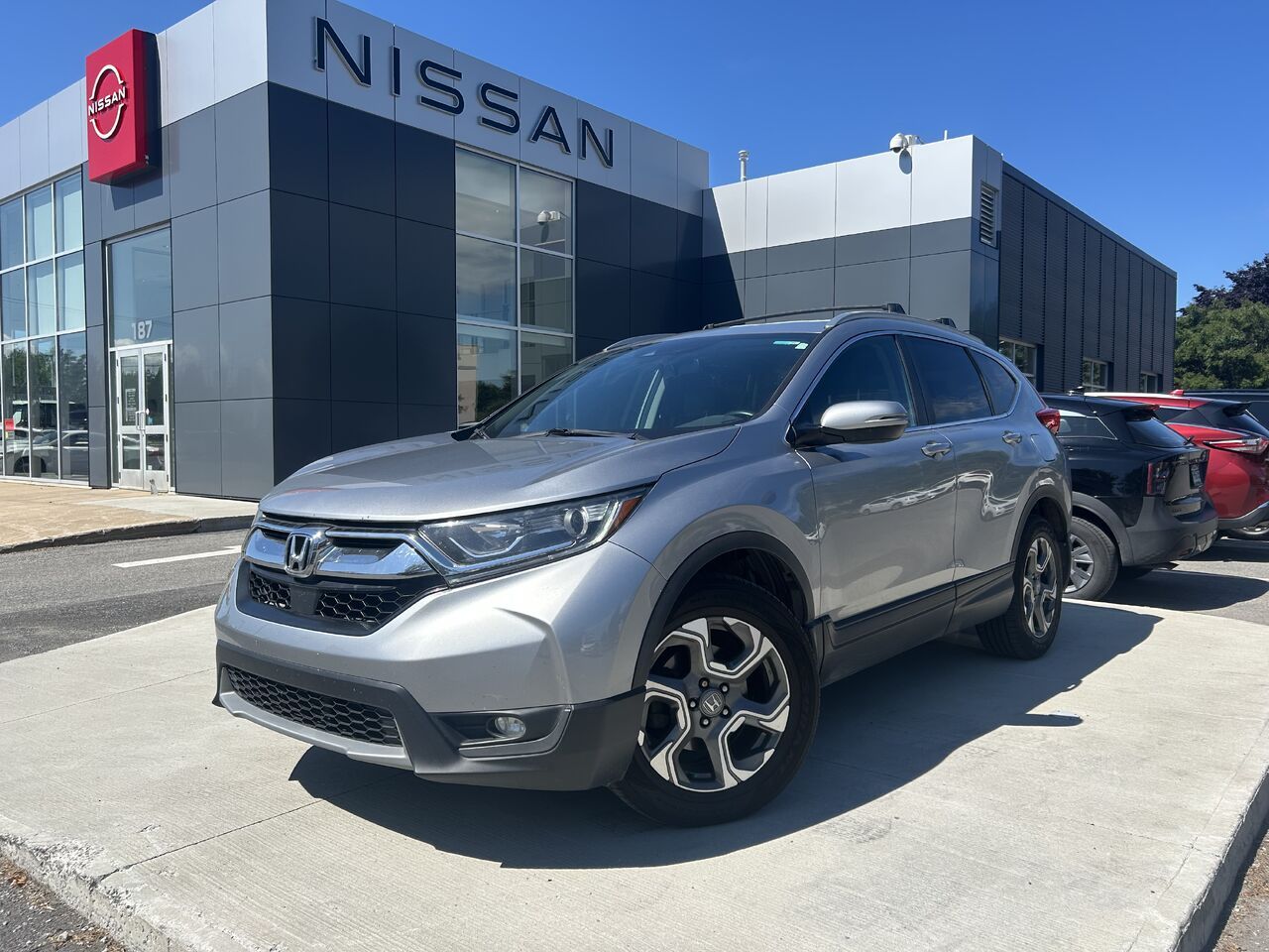 Silver 2018 Honda CR-V SUV / Crossover All-Wheel Drive