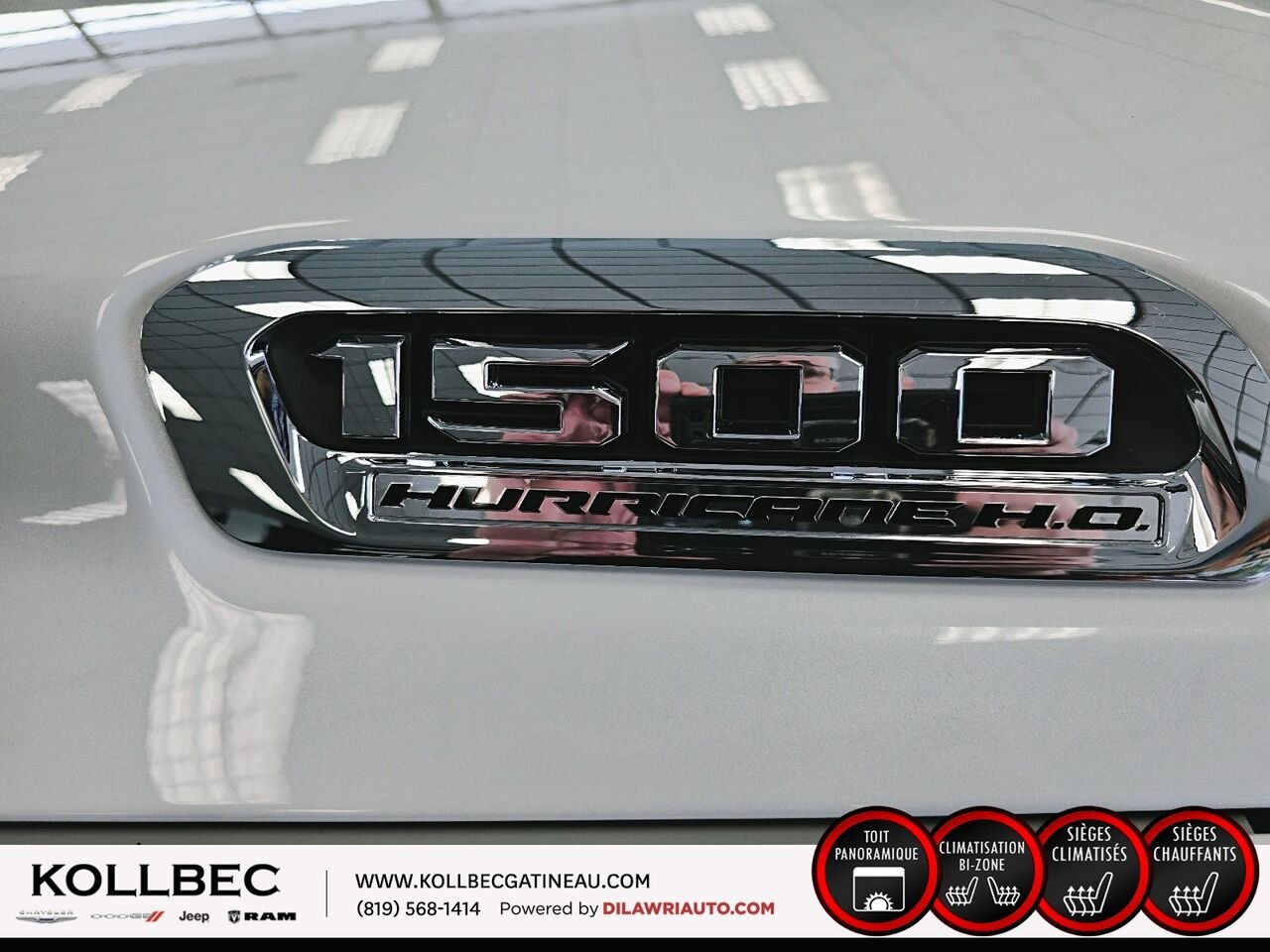 RAM 1500 26730 | Tungsten cabine d'équipe 4x4 caisse de 5 pi 7 po 2026 Triple couche nacrée ivoire Gatineau - photo #17