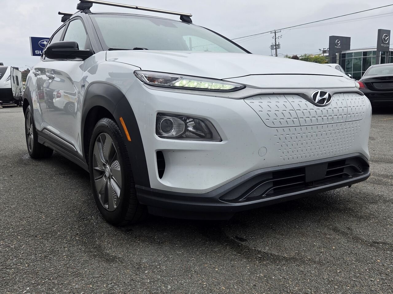 Hyundai Kona électrique 2020 Blanc Granby - photo #8