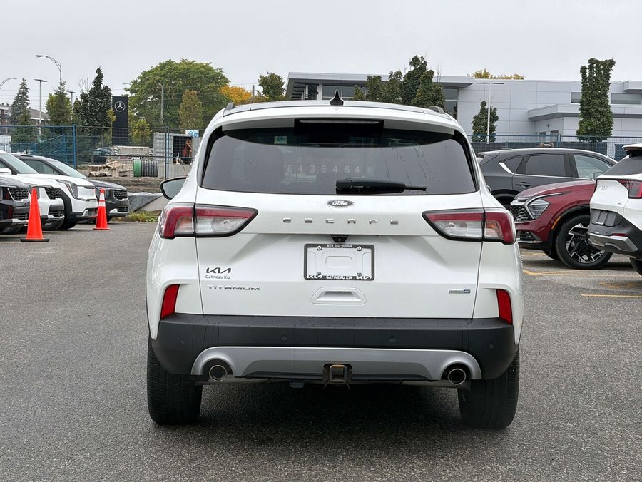 2020 Ford Escape Titanium White