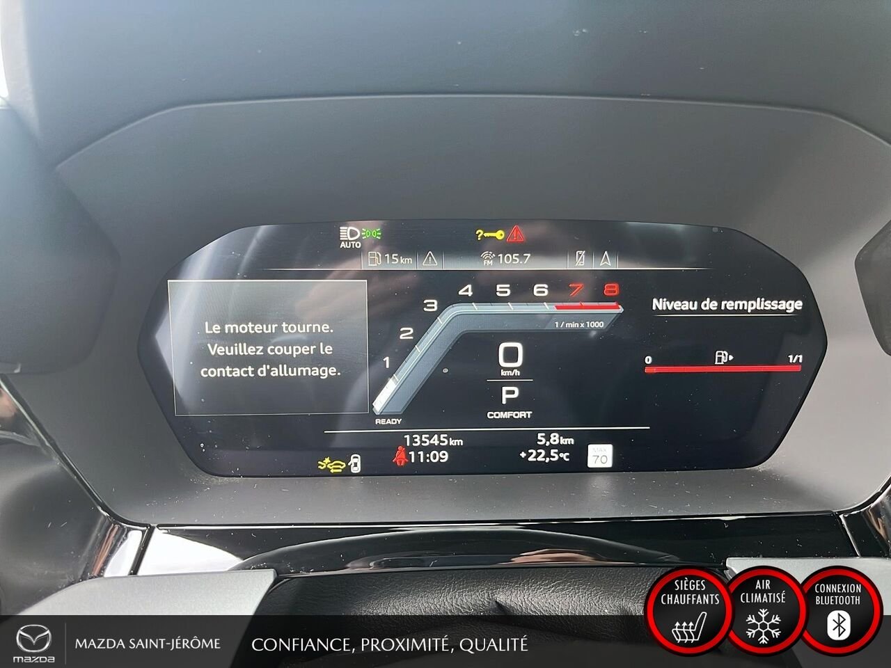 2025 Audi A3 berline White Ste-Agathe des Monts - photo #15