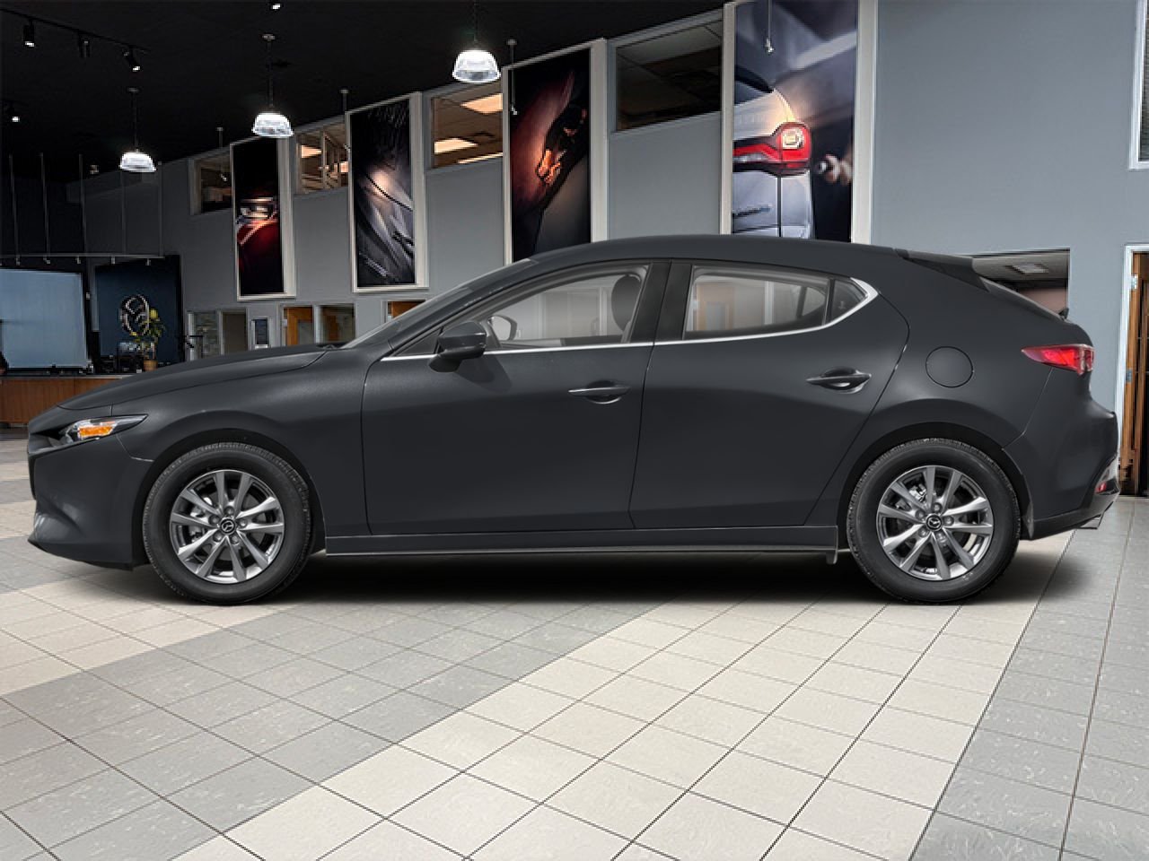 2026 MAZDA Mazda3 Sport Jet Black Mica Notre-Dame-des-Prairies - photo #2
