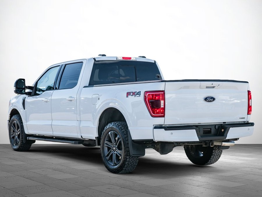 2023 Ford F-150 XLT SUPER CREW FX4 4X4 BOITE 6.5 GR 302A TOIT PANO 3.5 L White