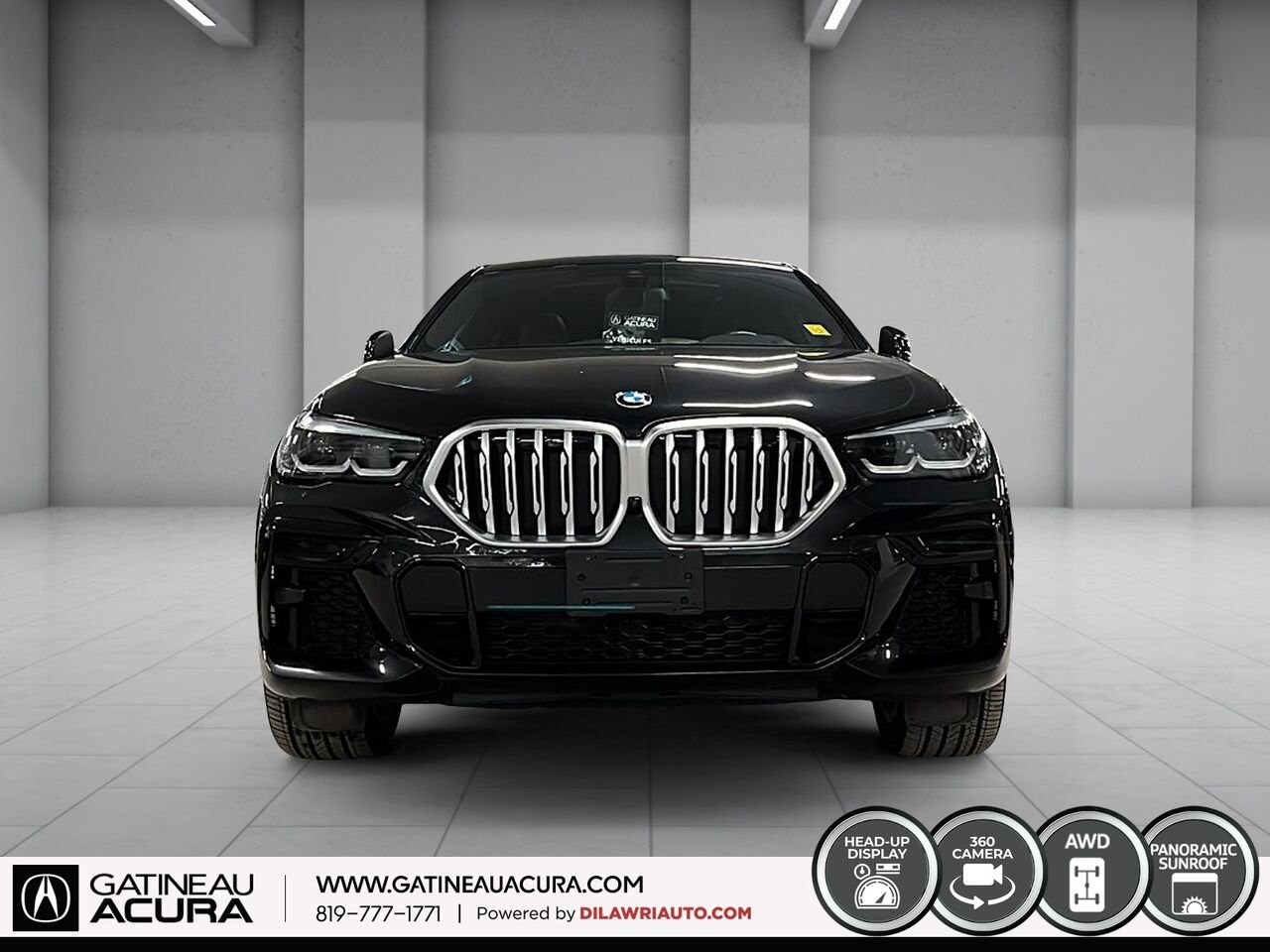 BMW X6 xDrive 40i coupé 2023 Noir Gatineau - photo #12
