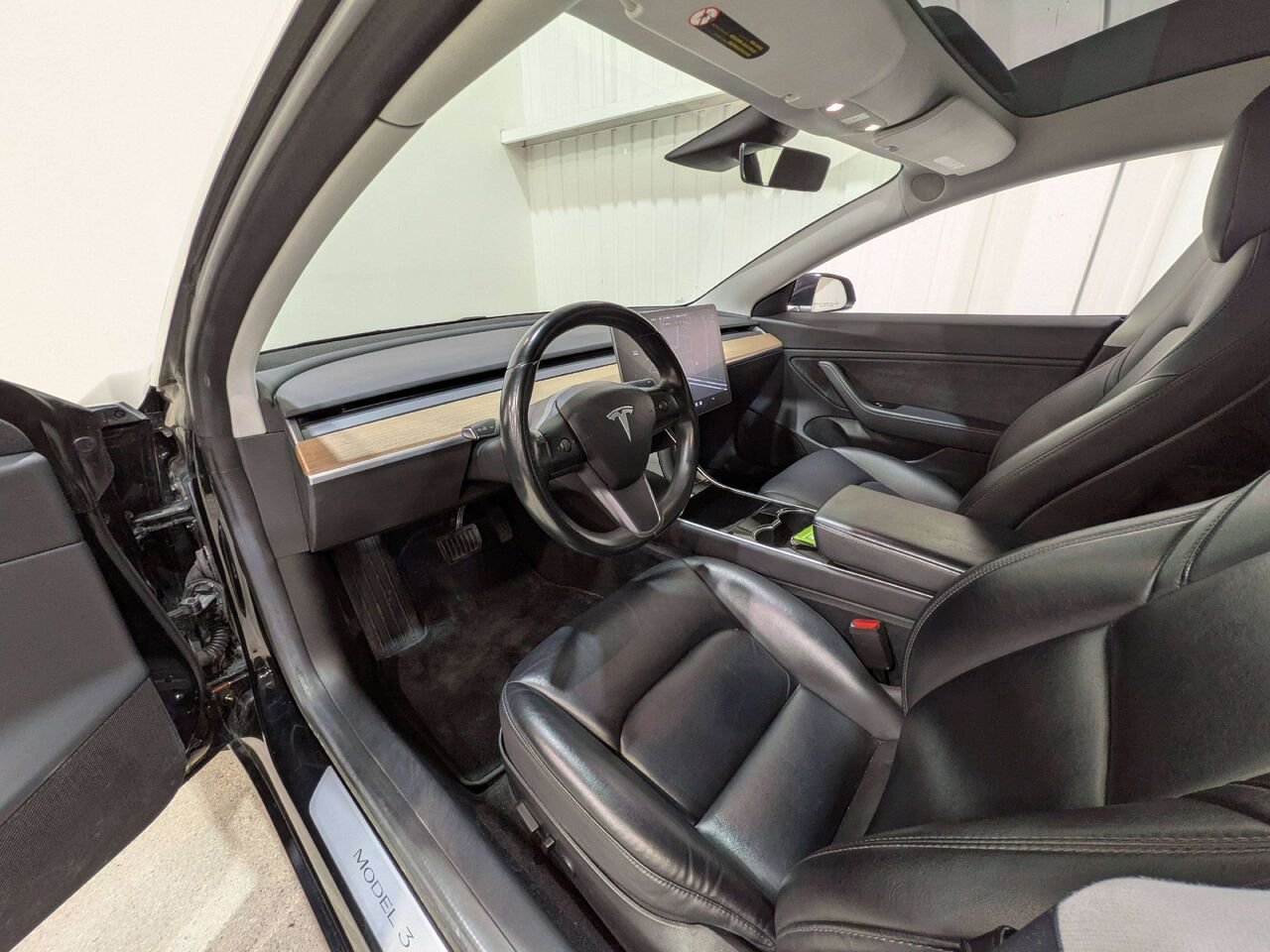 2018 Tesla Model 3 Model 3, Long range, Caméra 360, Navigation, Cuir Black Val-David - photo #9
