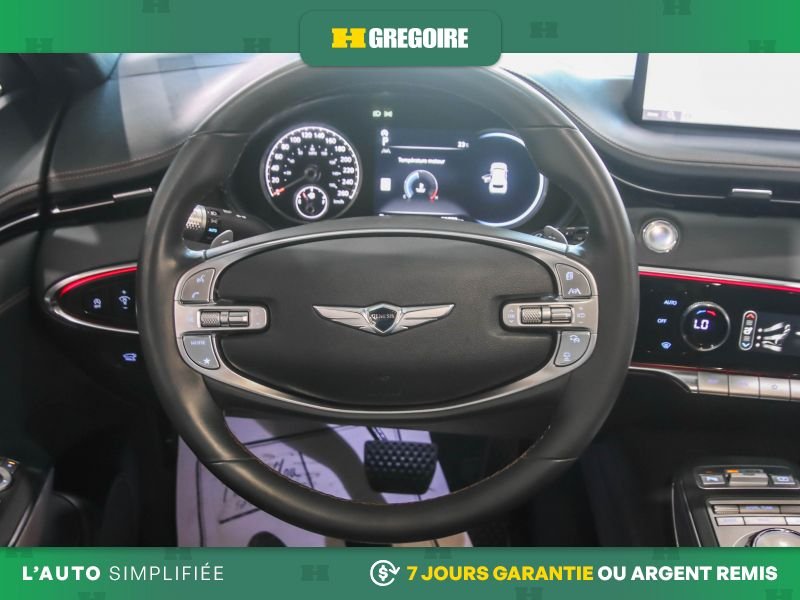 Genesis GV70 821776 | 2.5T Advanced Plus AWD AUTO A/C MAGS CUIR TOIT NAV 2023 Blanc Laval - photo #25
