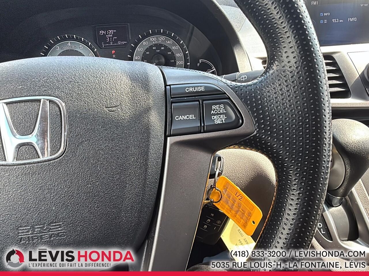 Honda Odyssey LX Familiale 4 portes LX 2016 Noir Lévis - photo #20