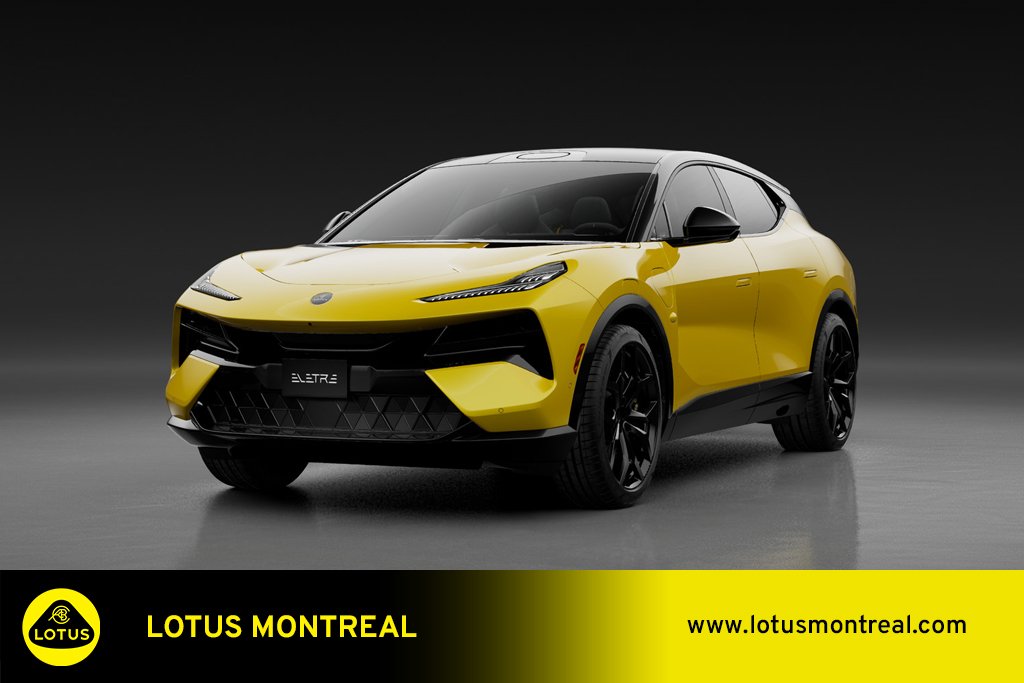 Lotus Eletre *MAINTENANT DISPONIBLE* Sport 2026 Jaune Kirkland - photo #0