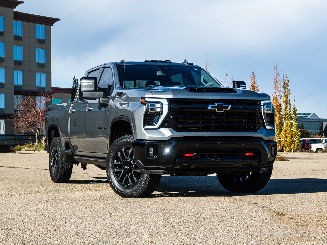 2025 Chevrolet Silverado 3500HD 4WD Crew Cab 159 LTZ Grey Sherwood Park - photo #1